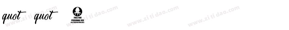 quot;萝莉体quot; 第二版字体转换